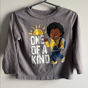 The Children's Place size 18-24 month Gray Long Sleeve Tees